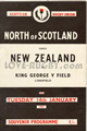 North of Scotland v New Zealand 1964 rugby  Programmes